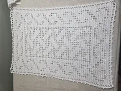Hearts & Vines Crochet Placemat Set