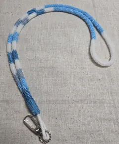 Ocean Breeze Beaded Lanyard