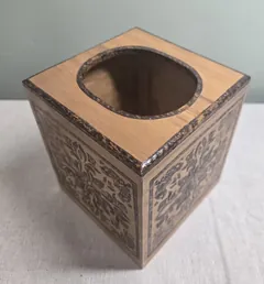 Rustic Bloom Tissue Box Cover