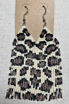 Wild Spirit Beaded Earrings