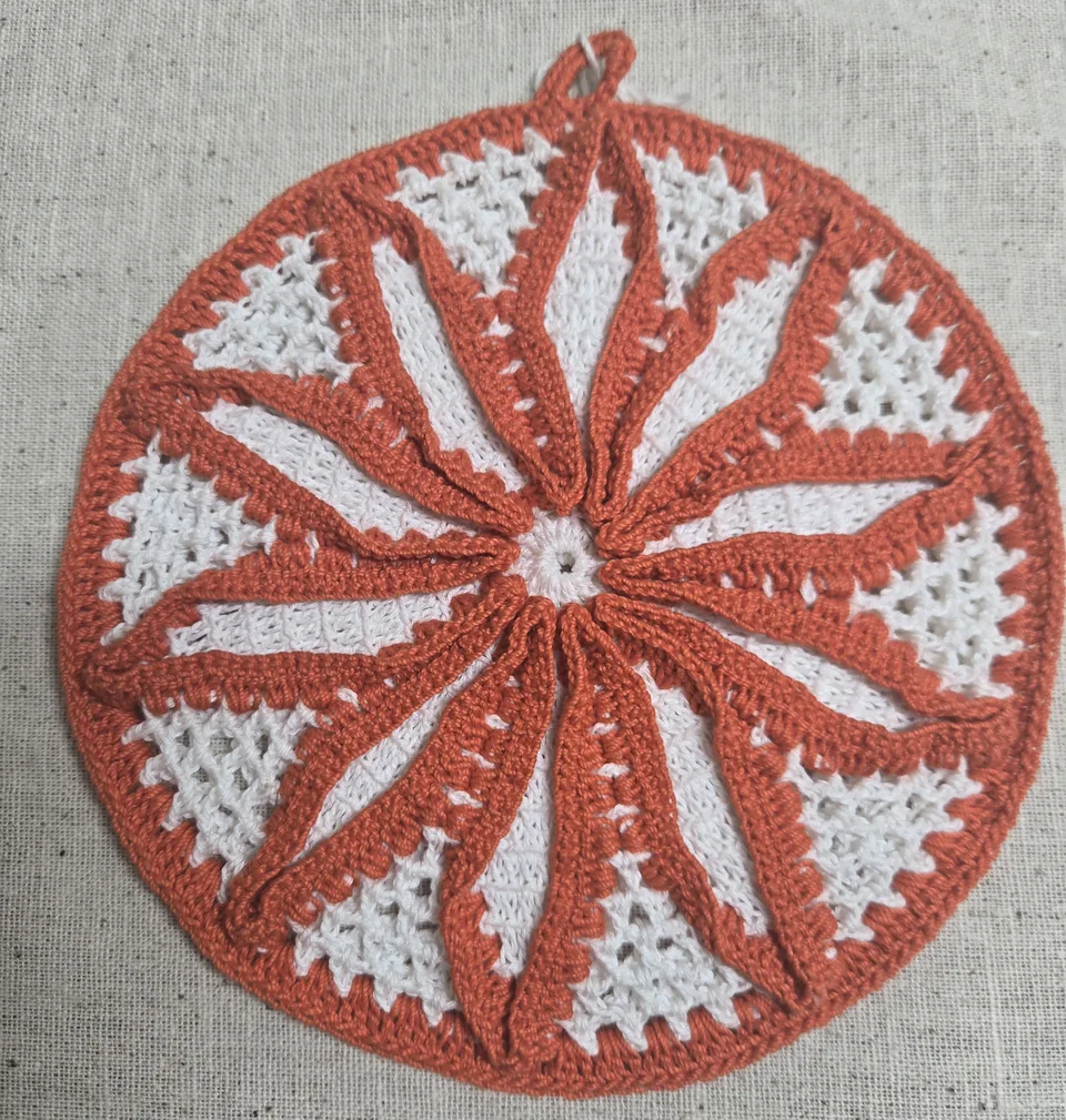 Sunset Petals Mandala
